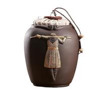 YIHANSS Tan de stockage de rangement Creative Figure Céramique TEA CANS