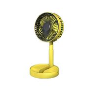 YIHANSS USB Pliant Petit Ventilateur Ultra-Awiet Office Table Portable Charge de Charge Étudiant Dormitory Mini Large Wind Bureau de Bureau Petite Chambre de Bureau Mini Ventilateur (Couleur: Green)
