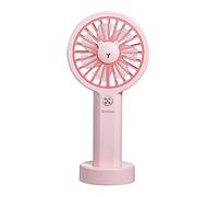 YIHANSS Ventilateur à Main, Ventilateur USB, Ventilateur à Main, Fan de Charge de Charge de tête de Bureau de Bureau électrique Small Portable muet/Vert, Rose, Mini Ventilateur Blanc (Couleur: Rose)