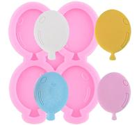 YIHUOMOLDS Moules en silicone en forme de ballon à air pour décoration de gâteaux en sucre, décoration de cupcakes, bonbons, chocolat, pâte à sucre, argile polymère
