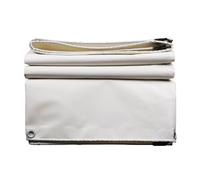 YiHYSj Bâche de Protection avec Oeillets Bâche Imperméable PVC 450g/m² Ultra Lourde et Résistante Couverture Étanche pour Jardin Piscine de Protection Hivernale 3x3m