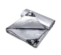 YiHYSj Bâche imperméable 160 g/m² indéchirable et stabilisée aux UV avec œillets pour étals de marché, bâche de bateau, auvent industriel pour protéger les voitures, 200 cm x 200 cm