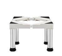 YiHYSj Socle pour réfrigérateur blanc, hauteur 39-41 cm, support réglable pour climatiseur mobile, lave-vaisselle, congélateur, congélateur, armoire de cuisine (longueur réglable 47-70 cm)