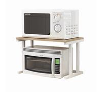 YiHYSj Support de Four à Micro-Ondes Étagère de Rangement pour Micro-Ondes Multifonctio étagère de Stockage Étagère de Cuisine Support Tablette,57 * 35 * 38cm