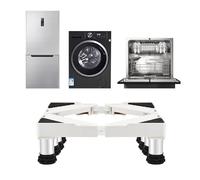 YiHYSj Support Machine à Laver Socle Machine a Laver avec 8 Pieds Support seche Linge Charge 200 kg pour réfrigérateur sèche-Linge et congélateur (Réglable Hauteur : 14-17cm)