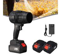 Yiicoong Blower, TurboSweep Cordless Power Blower, 300000rpm Cordless Leaf Blowers Handheld, Super Power Air Duster for Patio Cleaning, Lawn Care, Blowing Leaves, Dust Removal (Black)