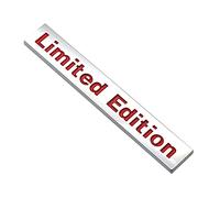 Yiida Autocollants et décalcomanies 3D Édition limitée - Universel - En métal - Pour voiture, moto, bateau - 10 x 1,5 x 0,4 cm