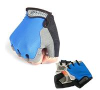 Yiida Mitaines de cyclisme demi-doigts pour homme/femme, gants de VTT respirants avec coussinet antidérapant absorbant les chocs, multi-styles