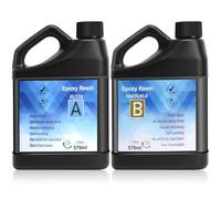 Yiierr 1140ml Resine Epoxy,Resine Epoxy Transparente,1:1 Ratio,Kit Résine Epoxy Complet avec, Bâton, Gants, Verre Doseur,pour la Fabrication de Bijoux en Cristal Pendentif Bracelet, La DIY Artisanale