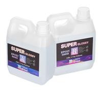 Yiierr 1340ml Resine Epoxy,Resine Epoxy Transparente,1:1 Ratio,Kit Résine Epoxy Complet avec, Bâton, Gants, Verre Doseur,pour la Fabrication de Bijoux en Cristal Pendentif Bracelet, La DIY Artisanale
