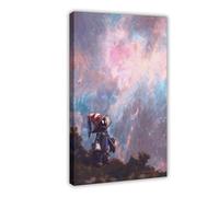yiili Final Fantasy Poster de jeu HD Vivi Ornitier sur toile, décoration murale pour salon, chambre à coucher, style cadre, 60 x 90 cm