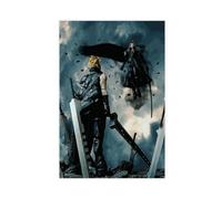 yiili Poster Anime Final Fantasy VII (2) sur toile - Décoration de chambre à coucher, paysage sportif, bureau, chambre, cadeau, sans cadre, 30 x 45 cm