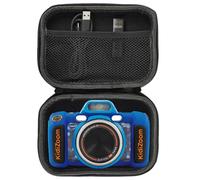 YIIWAY Étui de Voyage Rigide Housse Coque Compatible avec Appareil Photo Numérique Enfant VTech Kidizoom Duo/DX/Deluxe/Twist/Pix/Duo FX, Étui Seulement - Noir YC82006