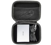 YIIWAY Étui de Voyage Rigide Housse Coque Compatible avec Chargeur USB C Anker Prime 200W / Prime 250W, Station de Recharge 6 Ports, Étui Seulement - Noir YC83002