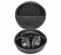 YIIWAY Étui Rigide Housse Coque Compatible avec Casque JLab JBuds LUX ANC/Go Work 2nd Gen/Rewind 2 / Studio Pro/Audio Studio/JBuddies Studio, Étui Seulement - Noir YC80068