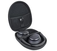 YIIWAY Étui Rigide Housse Coque Compatible avec Casque sans Fil Soundcore by Anker Q11i Q20i Q30 Q45 / Life Q30 / H30i / Space One/Space 2, Étui Seulement - Noir YC80018
