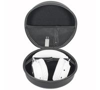 YIIWAY Étui Rigide Housse Coque Compatible avec Casque Sony WH-CH720 / WH-CH520N / WH-1000XM6 / WH-1000XM5 / WH-1000XM4 / MDR-ZX110 / MDR-7506 / MDR-ZX310, Étui Seulement - Noir YC80077