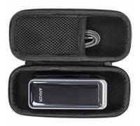 YIIWAY Étui Rigide Housse Coque Compatible avec Enceinte Bluetooth Portable Sony ULT Field 3, Étui Seulement - Noir YC80099