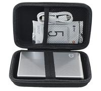 YIIWAY Étui Rigide Housse Coque Compatible avec Xiaomi 1S Imprimante Photo, Étui Seulement - Noir YC82019