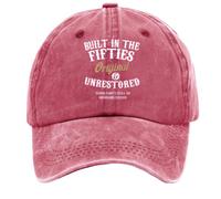 yijan Baseball Cap Collection · Fifties - Original & Unrestored - Designed for Those Who Carry Their Era (Pink)