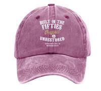 yijan Baseball Cap Collection · Fifties - Original & Unrestored - Designed for Those Who Carry Their Era (Rose)