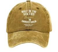 yijan Baseball Cap Collection · Sixties - Original & Unrestored - Designed for Those Who Carry Their Era (Yellow)
