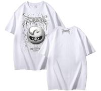 YiJee Kpop T-Shirt Stray-K SKZOO Cartoon pour Les Amateurs de Musique, Blanc., S