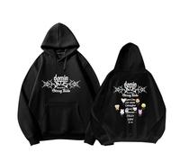 YiJee Stray-K SKZ Ate Sweat à Capuche - Sweat à Capuche Kpop pour Homme et Femme, Noir Fin - B, L