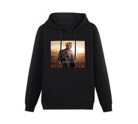 YIJIALIN Andrea Bocelli Hoody Believe Vinyl CD Cover Hoodies Men's Pullover Sweatershirt Black XL