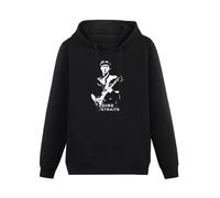 YIJIALIN Men's Dire-Straits-L Ogo Hoody with Pocket Long Sleeve Pullover Sweatshirts Black XXL