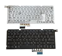 YIJIATech Clavier de rechange avec tournevis US pour Dell Vostro 5460 Series V5460 5470 5480 V5480 V5470 P41G 14-5439 5480R Noir Clavier d'ordinateur portable rétroéclairé