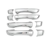 YIJIAVSX Coque De Protection Chromée Pour Poignée De Porte Latérale Pour Skoda Pour Superb B6 2008 2009 2010 2011 2012 2013 2014 2015 (2 Button Handle)