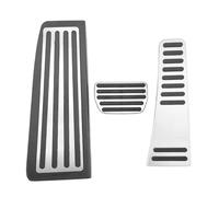 YIJIAVSX Couvre Pédale Frein pour Volvo XC60 2018 2019 2020 2022 2021 2023 Pédales De Voiture Accélérateur Pédale De Frein Couvercle De Pédale Voiture Repose-Pied Pédale Pad(3pcs)
