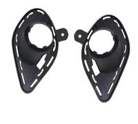 YIJIAVSX Pare-Chocs Antibrouillard Calandre 68280431AA 68280430AA pour Dodge pour Charger 2015-2022 2 Pièces Cadre Feu Antibrouillard Pare-Chocs Avant Couvercle Support Feu Antibrouillard