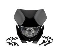 YIJIAVSX Phare Moto pour KLX 230 250 150 110R 230R Phare De Moto Phare De Dirt Bike(Black)