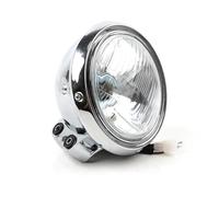 YIJIAVSX Phare Moto pour Rebel CMX CA 250 CA250 pour Magna 250 750 pour Steed 400 600 Phare Rond Chromé pour Moto 12 V Phare Avant