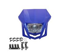 YIJIAVSX Phare Moto pour Suzuki DRZ RMZ RM 85 125 250 Phare De Moto Phare De Motocross Phare De Motocross(Blue)
