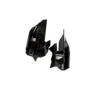 YIJIAVSX Poignées De Porte Extérieure Autocollant De Protection Noir Pour Poignée De Porte Arrière Pour Ford Pour Mustang Pour Mach-E