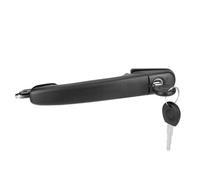 YIJIAVSX Poignées De Porte Extérieure Poignée de verrouillage de porte avant droite et gauche avec barillet pour VW pour Polo 6N 6N1 6N2 (réf. 6N0837207C/6N0837207D)