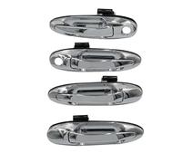 YIJIAVSX Poignées De Porte Extérieure Poignée Extérieure De Porte Pour Toyota Pour Land Cruiser LC100 (série 100) 1998-1999 Pour Tundra Pour LX470(Silver Set)