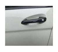 YIJIAVSX Poignées De Porte Extérieure Pour W204 W212 X204 X166 W16 GLA C Autocollant De Poignée De Porte Style Conduite À Gauche(Carbon fiber look)