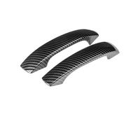 YIJIAVSX Poignées De Porte Extérieure Pour Smart 451 Pour Fortwo Protection Anti-rayures Pour Poignées De Portières Extérieures : Cache-poignées En Polycarbonate Autocollant 3D(Door Handle Carbon)