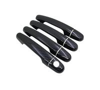 YIJIAVSX Poignées De Porte Extérieure Pour Toyota Pour Corolla E140 E150 2007-2013 - Autocollants Et Garnitures De Poignées De Porte En ABS Chromé(1Keyhole 4door B)
