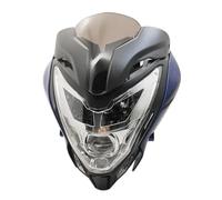 YIJIAVSX pour Bajaj pour Pulsar 150 200 Phare Avant À LED pour Moto Carénage De Phare Phare Avant pour Moto(Blue LED)
