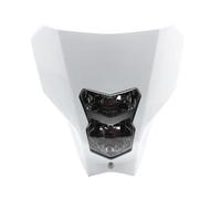 YIJIAVSX pour CRF 450 CRF450L CRF450XR 2019-2020 Phare De Moto Feu De Carénage Phare De Moto Tout-Terrain(Blanc)