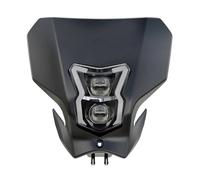 YIJIAVSX pour CRF450L 2019 2020 2021 2022 2023 2024 CRF450RL 2021 2022 2023 2024 Phare LED pour Moto Tout-Terrain Ensemble Phare(Black)