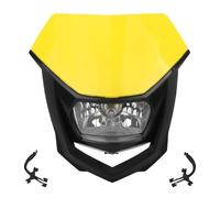 YIJIAVSX pour Suzuki Phare De Motocross Carénage De Phare De Moto Phare De Motocross(Jaune)
