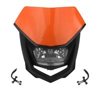 YIJIAVSX pour Suzuki Phare De Motocross Carénage De Phare De Moto Phare De Motocross(Orange)