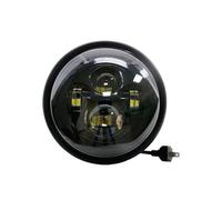 YIJIAVSX pour Suzuki Phare LED Rond Noir pour Moto De 7,5 Pouces Feu De Croisement Support De Phare De 7 Pouces(C)