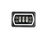 YIJIAVSX pour XR250 XR400 XR650 Feu De Jour Moto Noir Phare LED 4x6 Éclairage Rectangulaire(1pc)